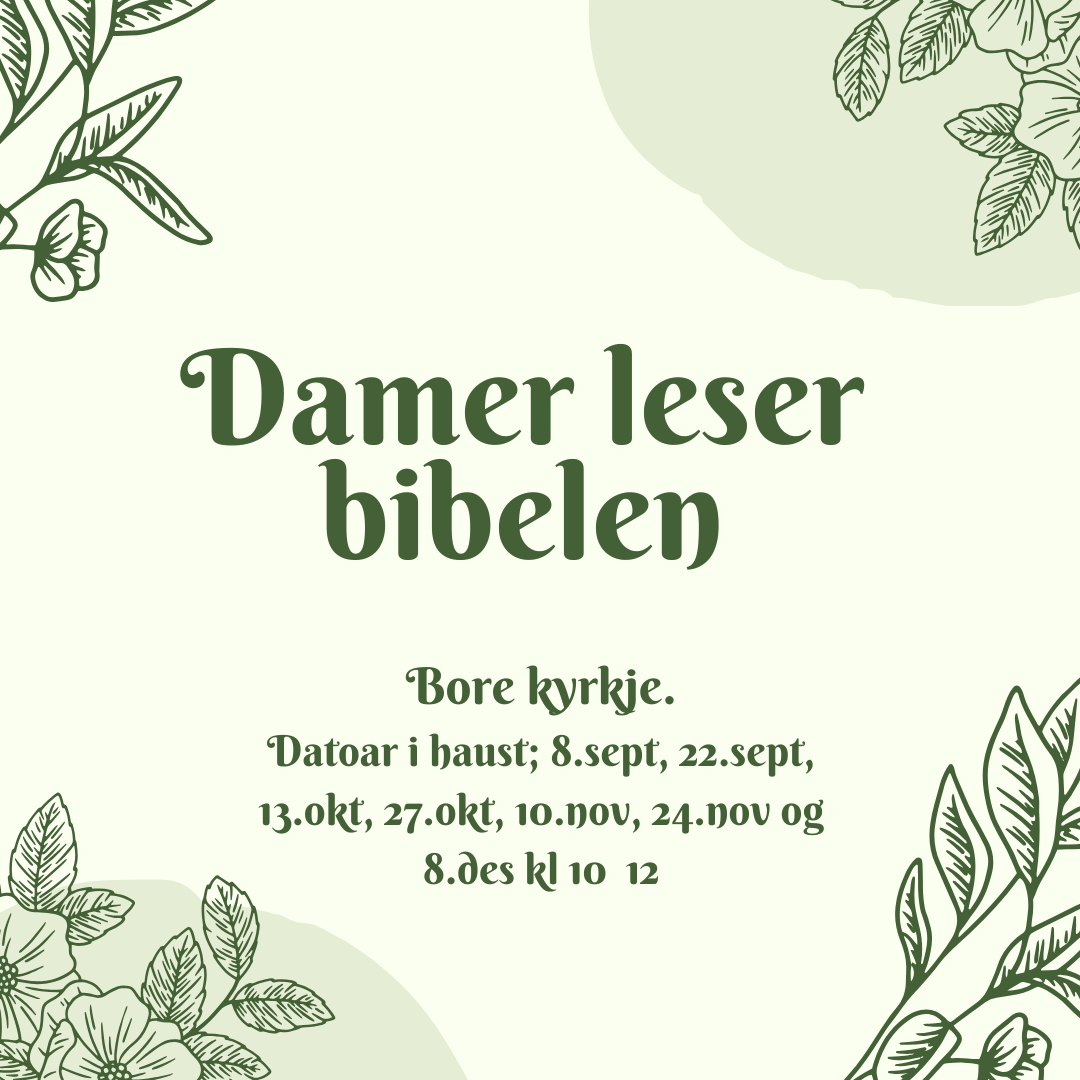 Plakat med Damer leser bibelen.